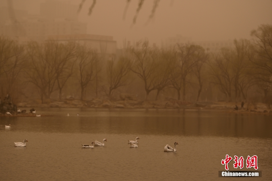 Tempestades de areia afetam muitas partes do norte da China