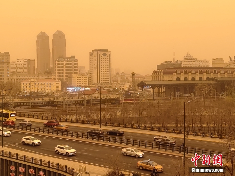 Tempestades de areia afetam muitas partes do norte da China