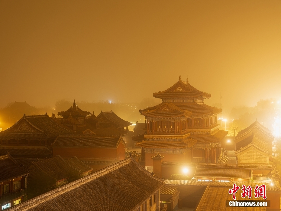 Tempestades de areia afetam muitas partes do norte da China