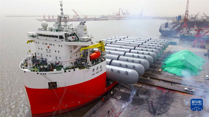 Tanques de armazenamento de gás natural liquefeito do leste da China enviados para África