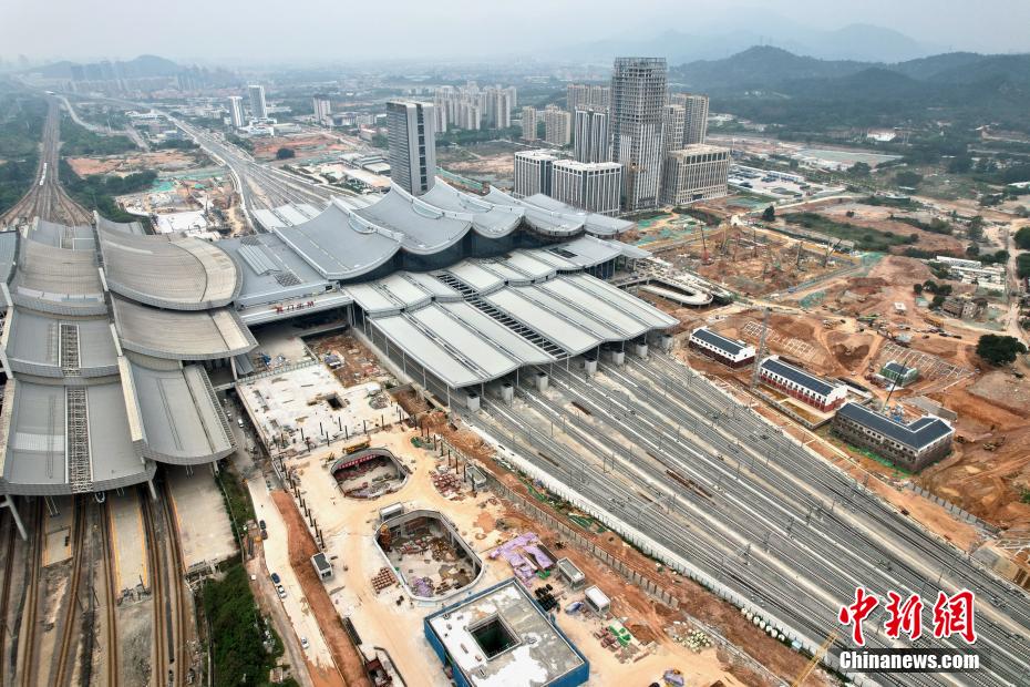 Galeria: trem de alta velocidade Fuzhou-Xiamen-Zhangzhou está em construção