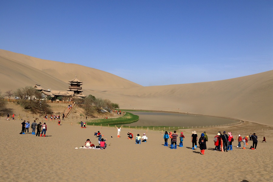 Cenário de Dunhuang promove turismo da Rota da Seda