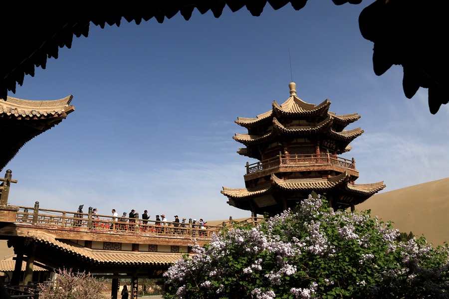 Cenário de Dunhuang promove turismo da Rota da Seda