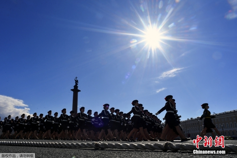 Rússia realiza ensaio para marcar 78º aniversário da vitória na Grande Guerra Patriótica