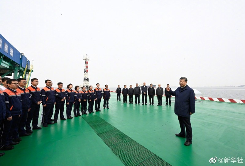 Xi Jinping visita cidade de Cangzhou