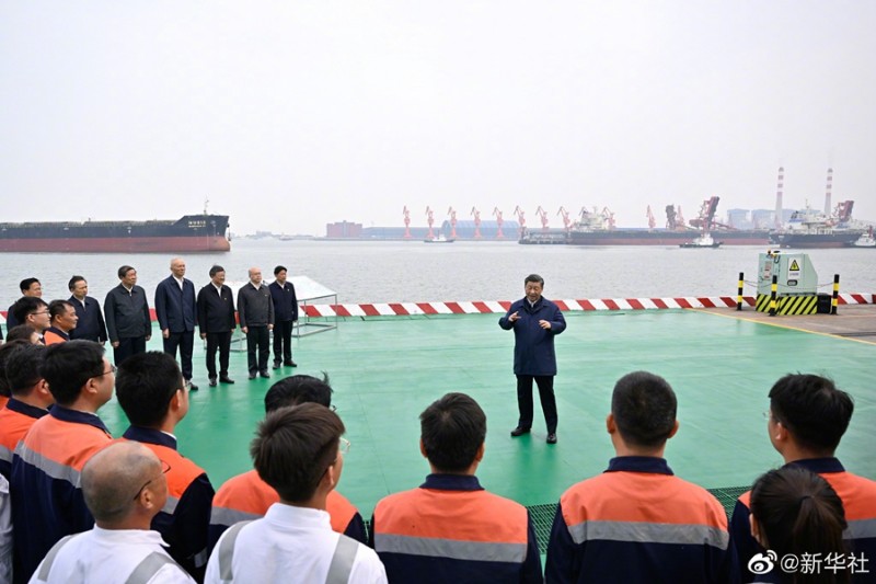 Xi Jinping visita cidade de Cangzhou