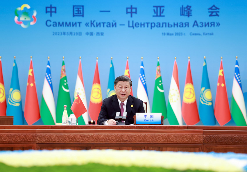 Xi Jinping e líderes da Ásia Central anunciam inauguração de mecanismo de cúpula