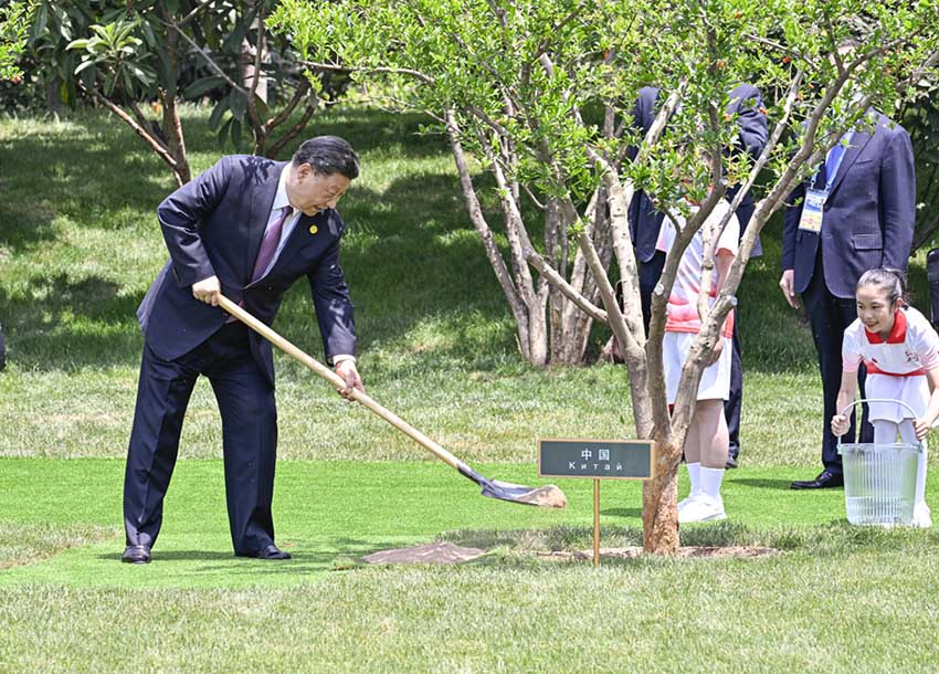 Xi Jinping e líderes da Ásia Central anunciam inauguração de mecanismo de cúpula