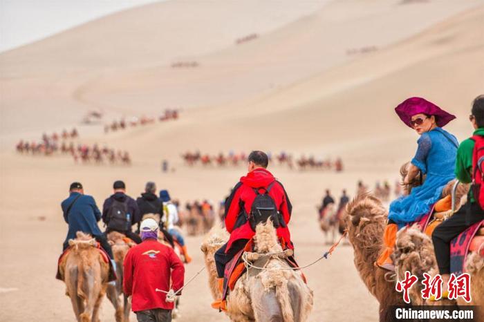 Recepção turística de Dunhuang atinge novo recorde