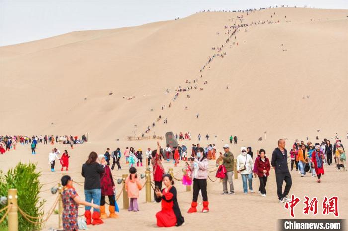 Recepção turística de Dunhuang atinge novo recorde