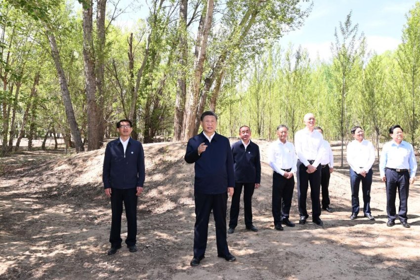 Xi Jinping pede esforços sustentados para controlar a desertificação