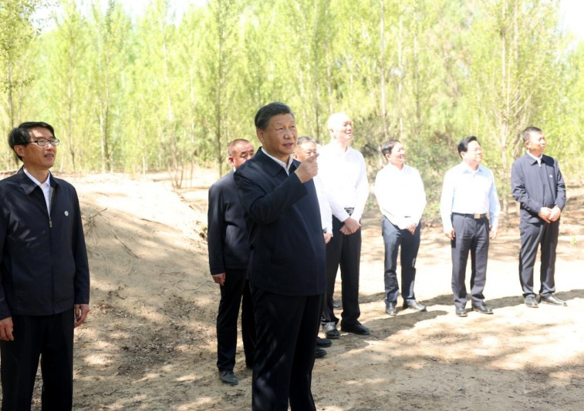 Xi Jinping pede esforços sustentados para controlar a desertificação