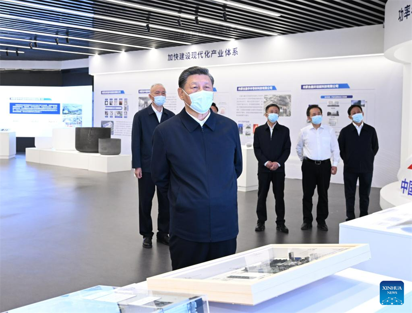 Xi Jinping pede à Mongólia Interior que busque desenvolvimento verde e promova modernização chinesa