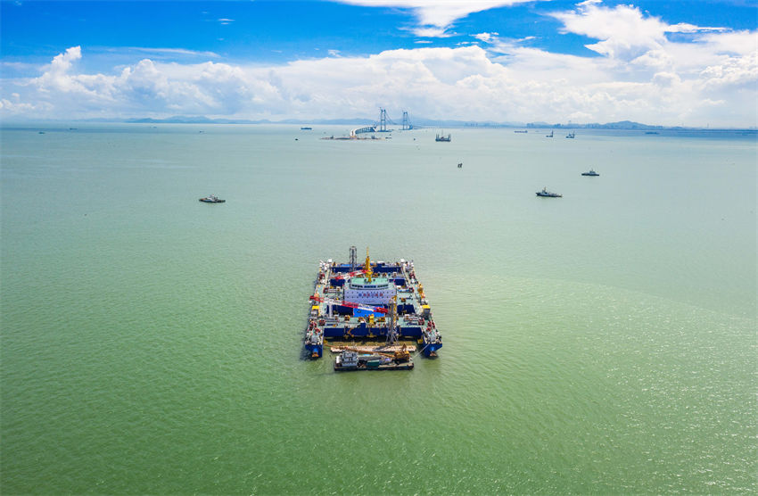 Túnel da ponte Shenzhen-Zhongshan concluído com sucesso