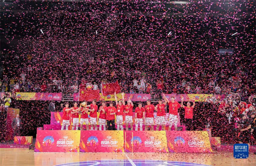 China ganha título da Copa da Ásia de basquete feminino