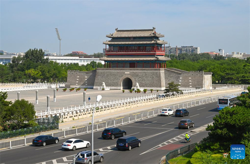 Galeria: edifícios antigos ao longo do Eixo Central de Beijing