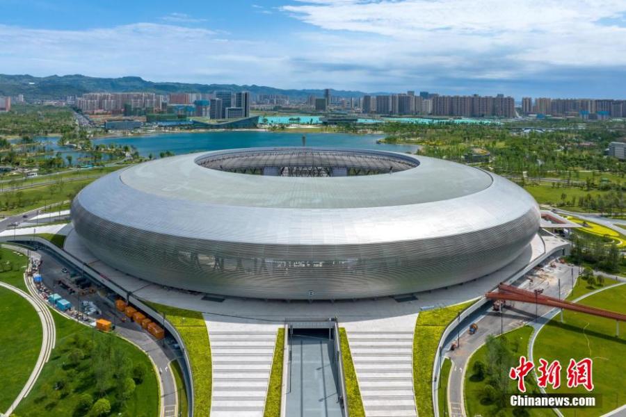 Galeria: vista aérea do estádio principal de Universíade de Chengdu