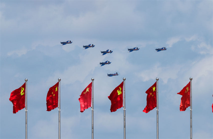 Show Aéreo de Changchun de 2023 é realizado no nordeste da China