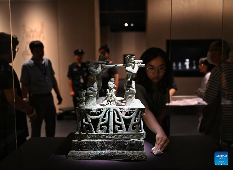 Novo edifício do Museu de Sanxingdui inicia período de operação experimental em Sichuan