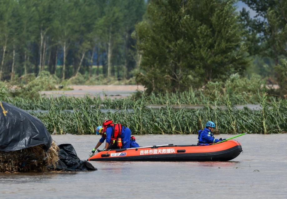 Fortes chuvas deixam 14 mortos e um desaparecido em Jilin, nordeste da China