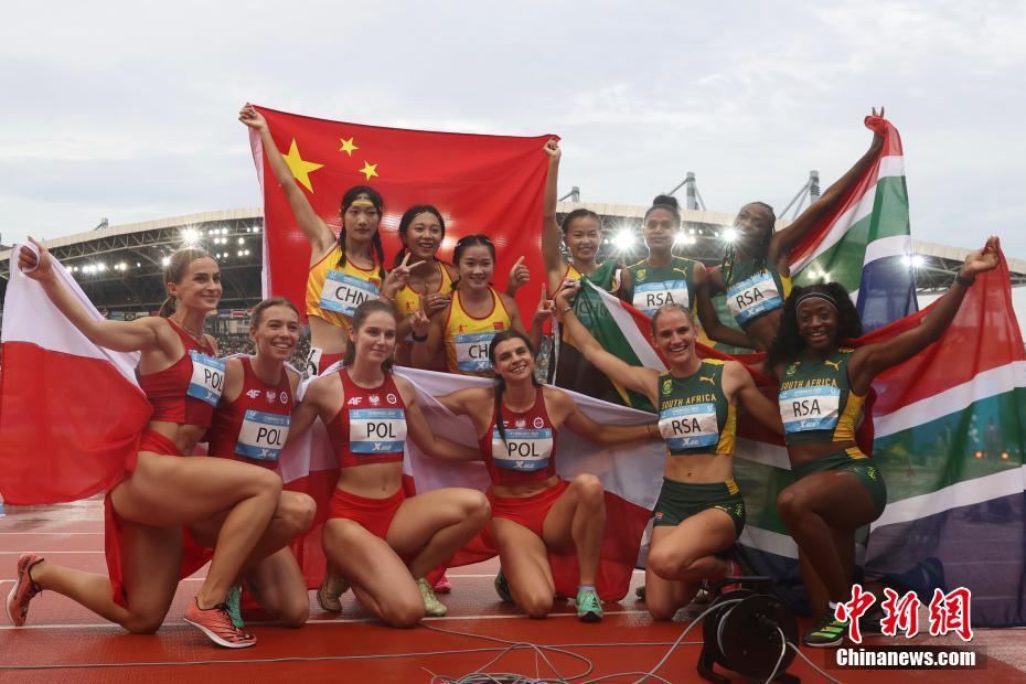 Universíade de Chengdu: China conquista medalha de ouro no revezamento 4x100m feminino