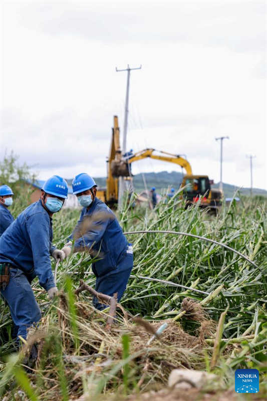 Governo local de Shulan mobiliza esforços de resgate após chuvas torrenciais