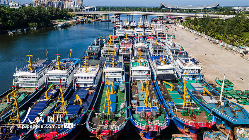 Qionghai: pescadores preparam início da temporada da pesca