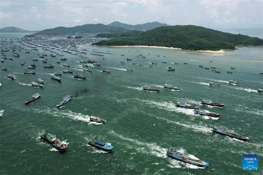 Temporada de pesca no Mar do Sul arranca em diferentes regiões da China