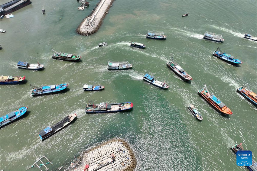 Temporada de pesca no Mar do Sul arranca em diferentes regiões da China