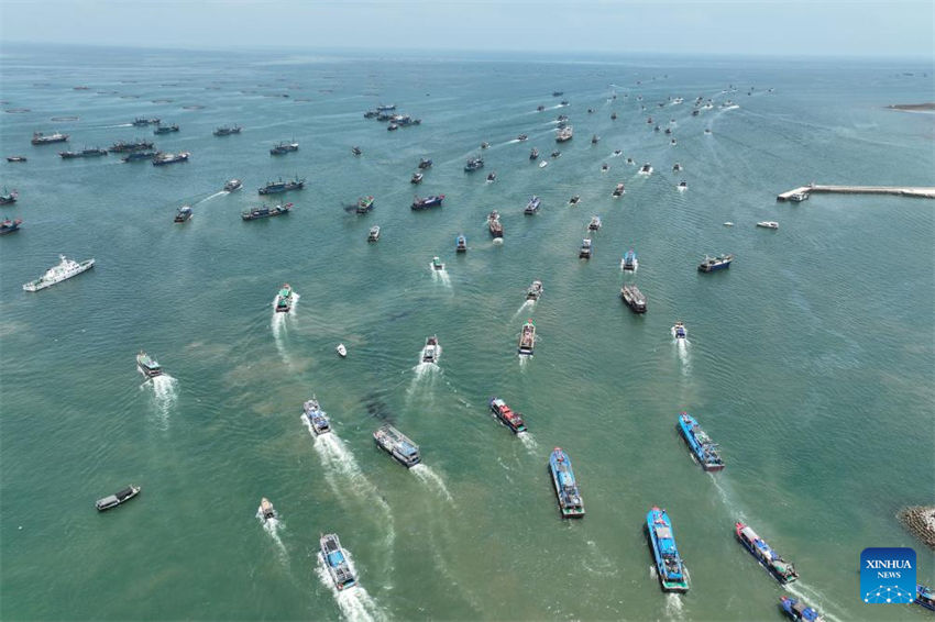 Temporada de pesca no Mar do Sul arranca em diferentes regiões da China