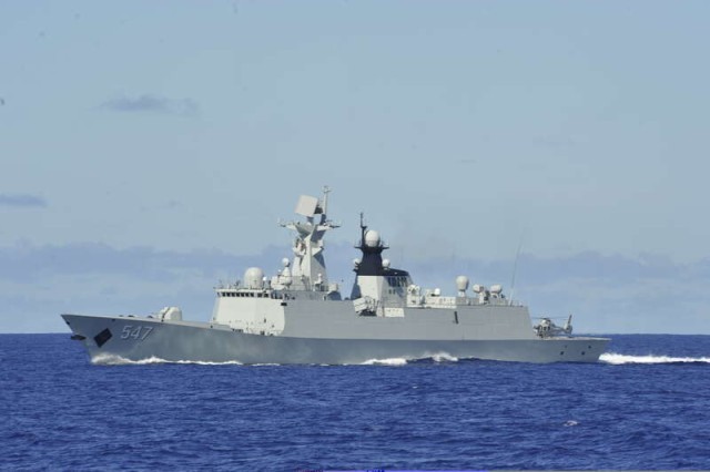 45ª frota naval chinesa parte para missão de escolta no Golfo de Áden