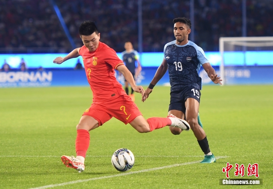 Jogos Asiáticos de Hangzhou: equipe de futebol chinesa vence Índia por 5 a 1