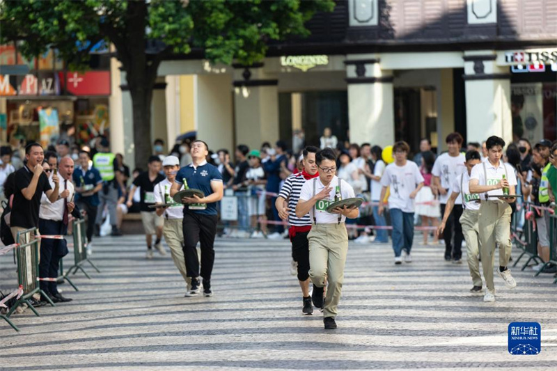 Macau organiza“Corrida de Bandejas” para festejar Dia Mundial do Turismo