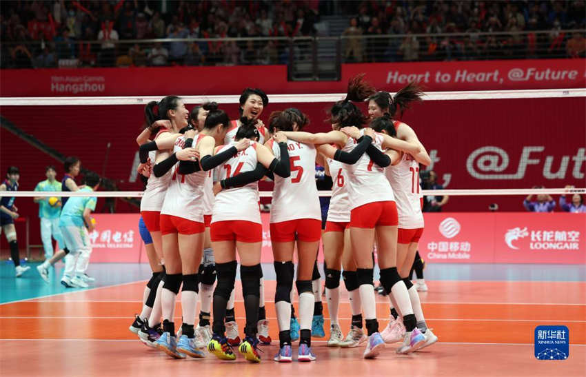 China vence medalha de ouro no vôlei feminino dos Jogos Asiáticos de Hangzhou