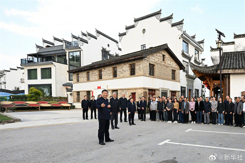 Xi Jinping inspeciona Jingdezhen e Shangrao, na Província de Jiangxi, no leste da China