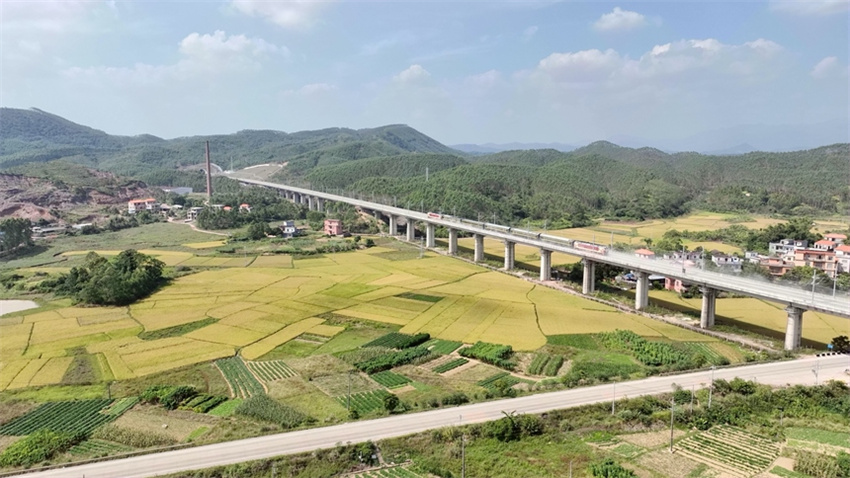 Ferrovia Fangchenggang - Dongxing iniciou operação de testes