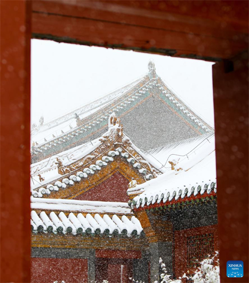 Galeria: Museu do Palácio em Shenyang fica coberto de neve