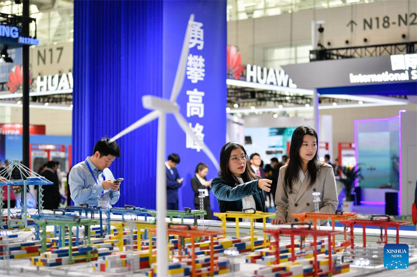 Expo Internacional da Indústria de Navegação é inaugurada no norte da China