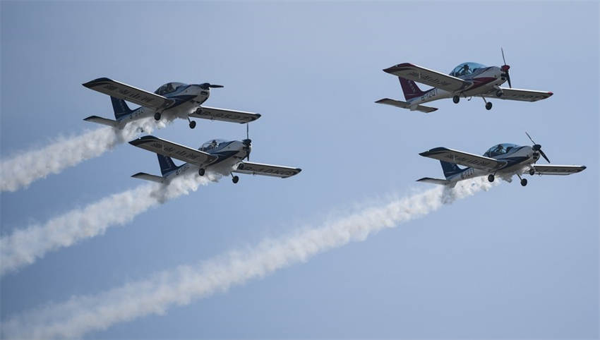 Show Aéreo Ásia 2023 começa em Zhuhai, sul da China