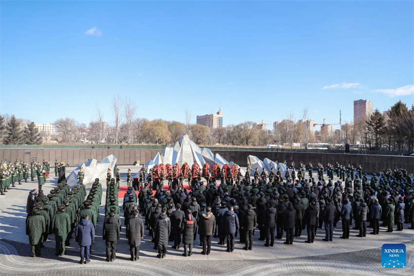 São enterrados em Shenyang restos mortais de soldados dos Voluntários do Povo Chinês retornados da República da Coreia