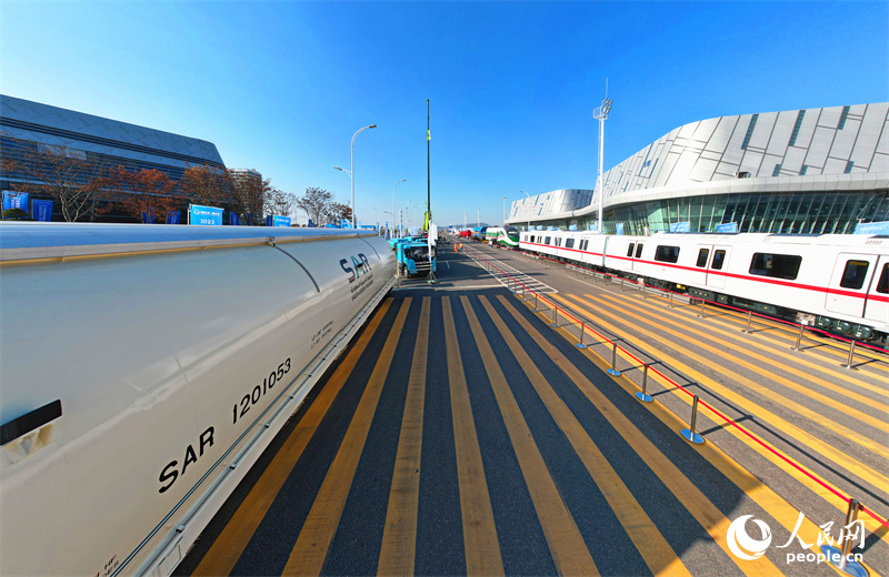 Hunan: Exposição Internacional de Ferrovias e Indústria de Manufatura da China de 2023 inaugurada em Zhuzhou