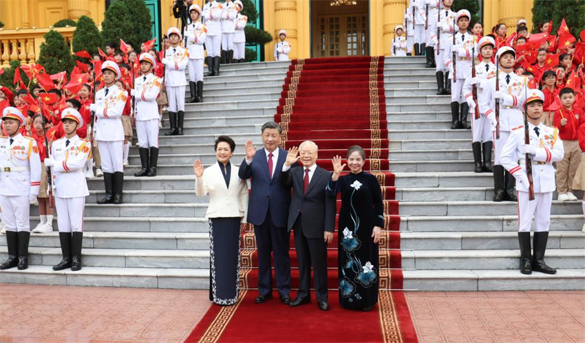 China e Vietnã concordam em construir uma comunidade com futuro compartilhado que possui significado estratégico