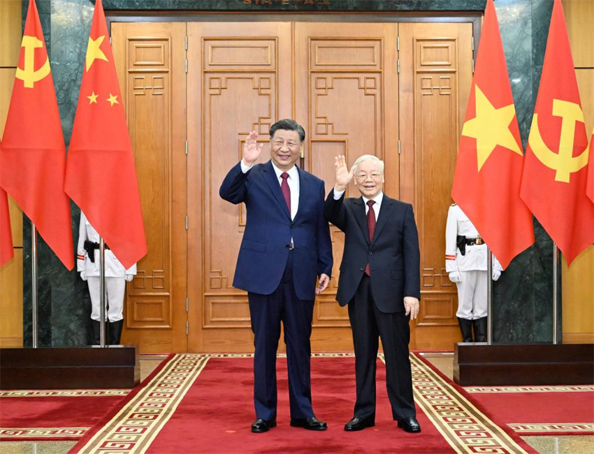 China e Vietnã concordam em construir uma comunidade com futuro compartilhado que possui significado estratégico