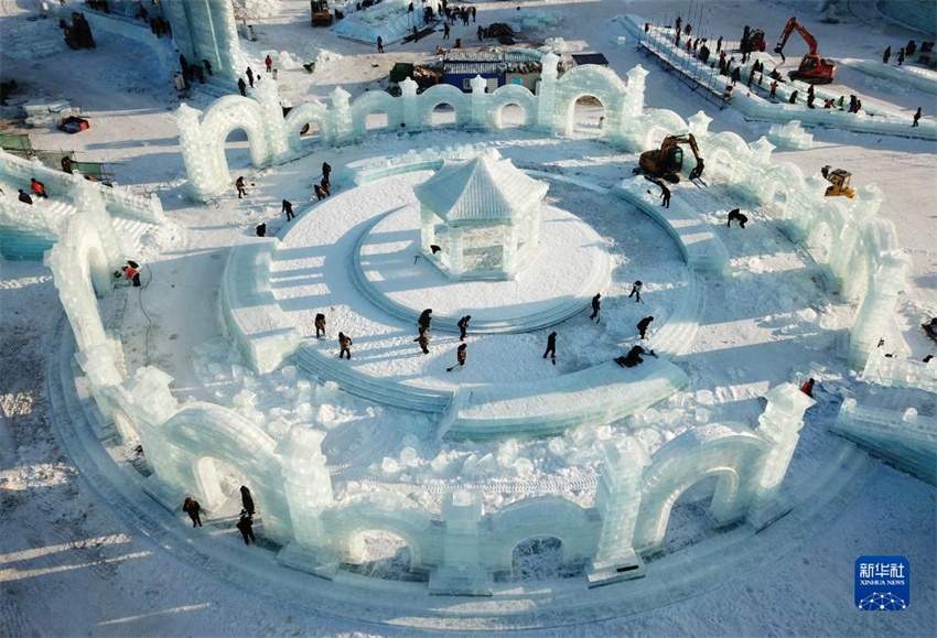 25º Mundo de Gelo e Neve de Harbin será aberto ao público