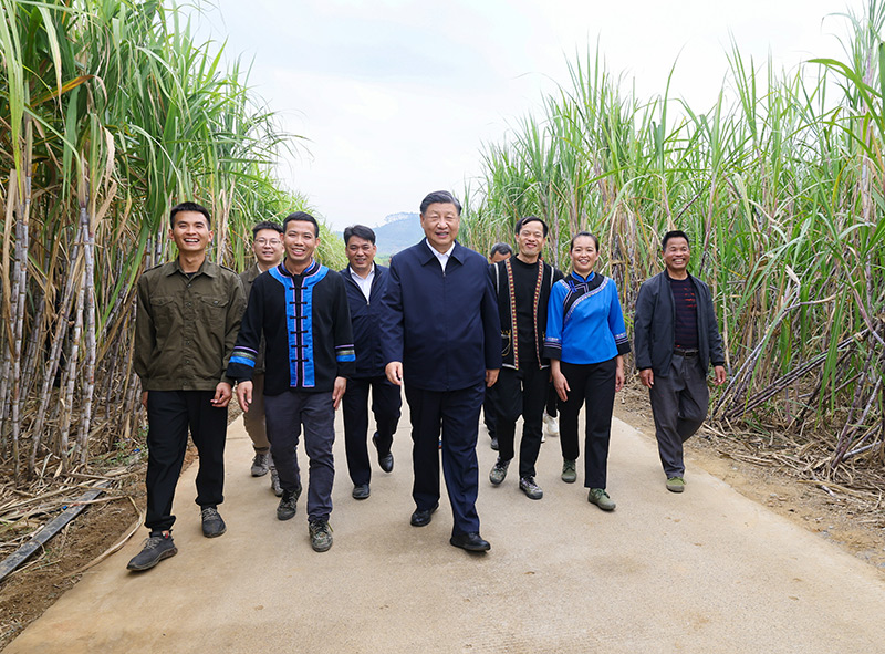 Xi Jinping pede que Guangxi escreva seu capítulo na modernização chinesa