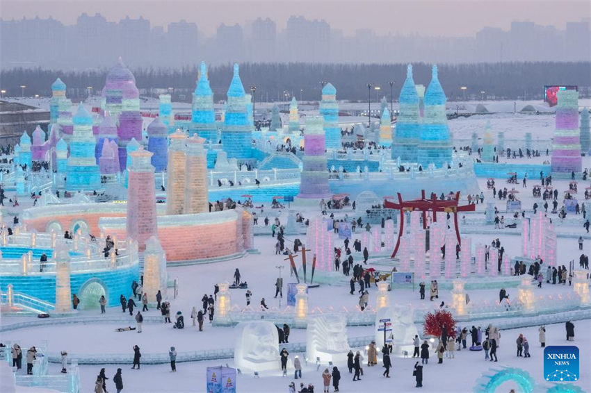 Heilongjiang torna-se destino popular para turismo de inverno na China