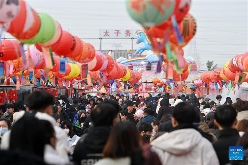 Tianjin abraça atmosfera festiva do Ano Novo Chinês