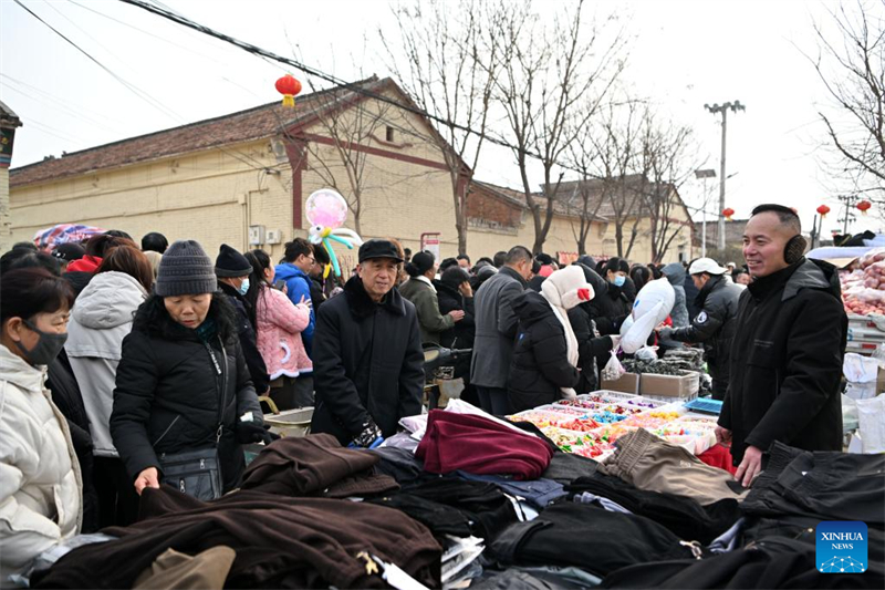 Tianjin abraça atmosfera festiva do Ano Novo Chinês