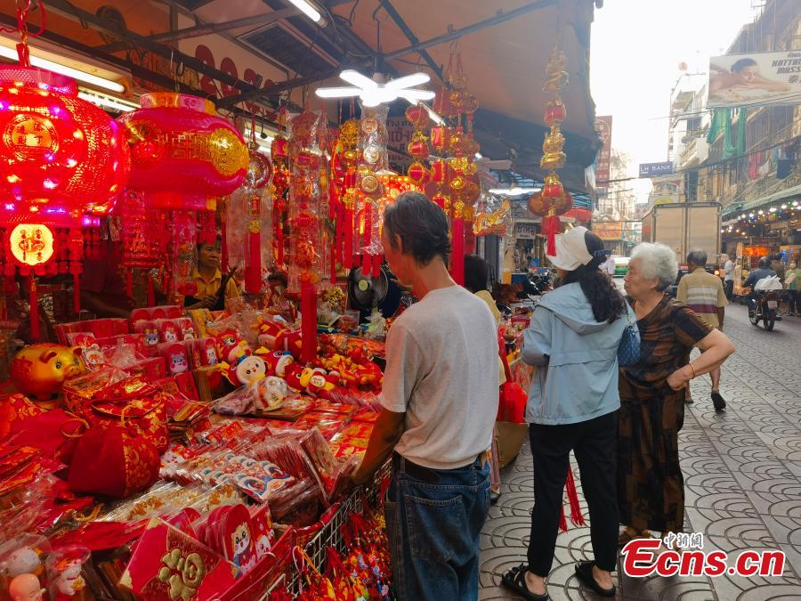 Chinatowns nos países do Sudeste Asiático se preparam para o Ano Novo Chinês