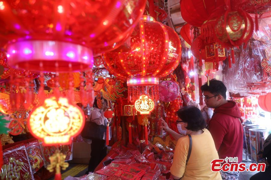 Chinatowns nos países do Sudeste Asiático se preparam para o Ano Novo Chinês